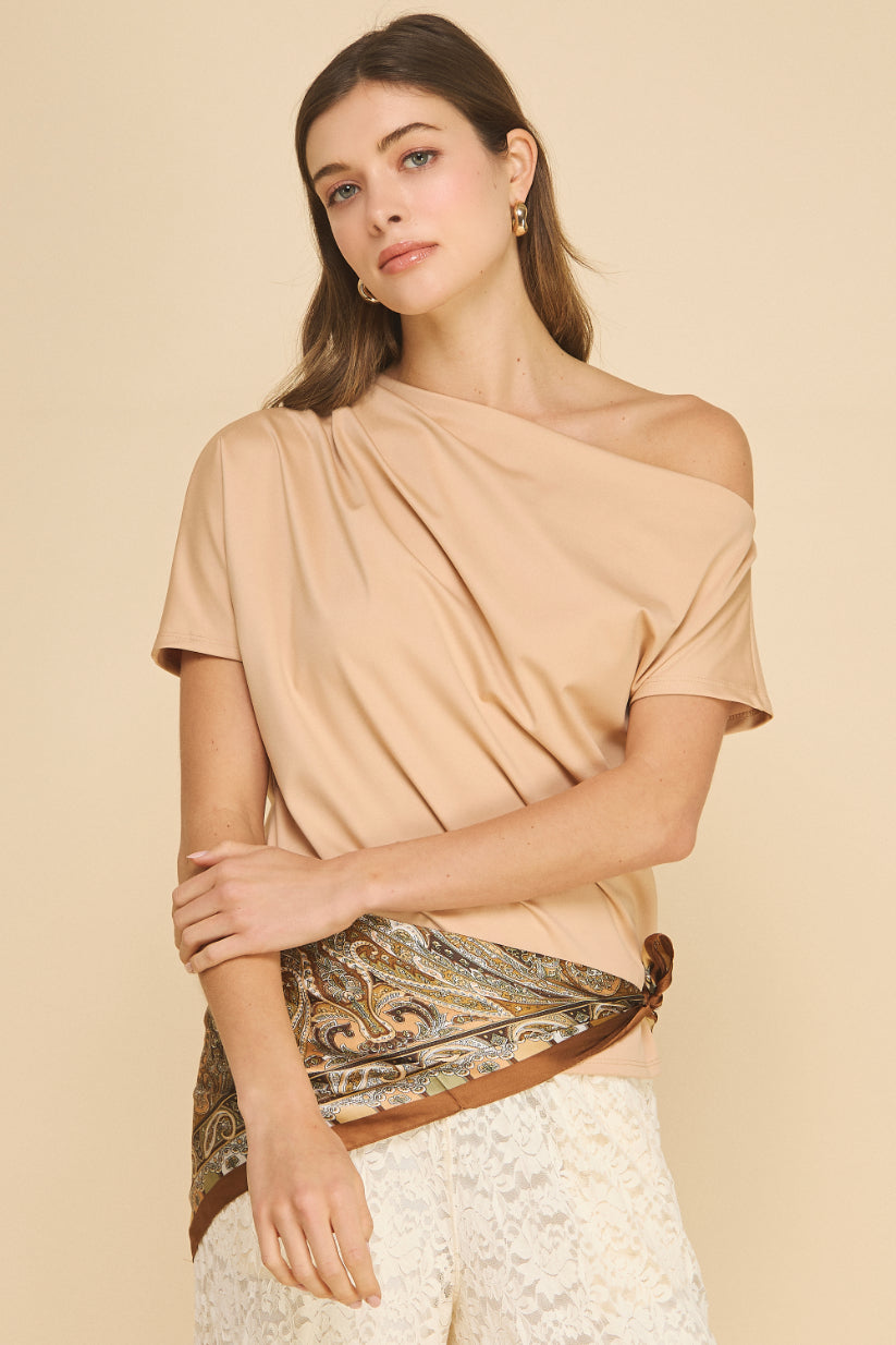 Liora One Shoulder Top