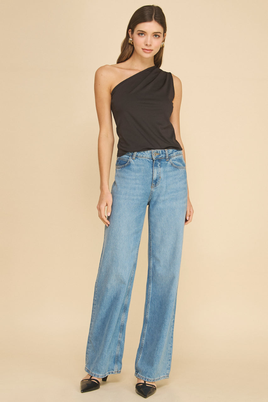 Areum One Shoulder Top