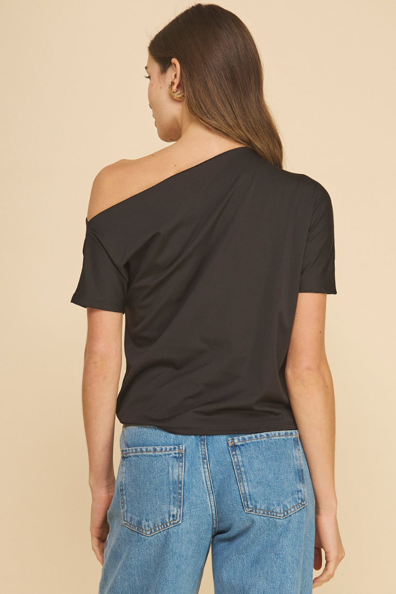 Liora One Shoulder Top