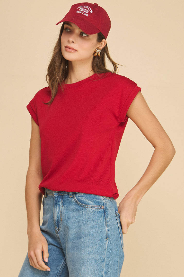 Amicis Kate Rib Top
