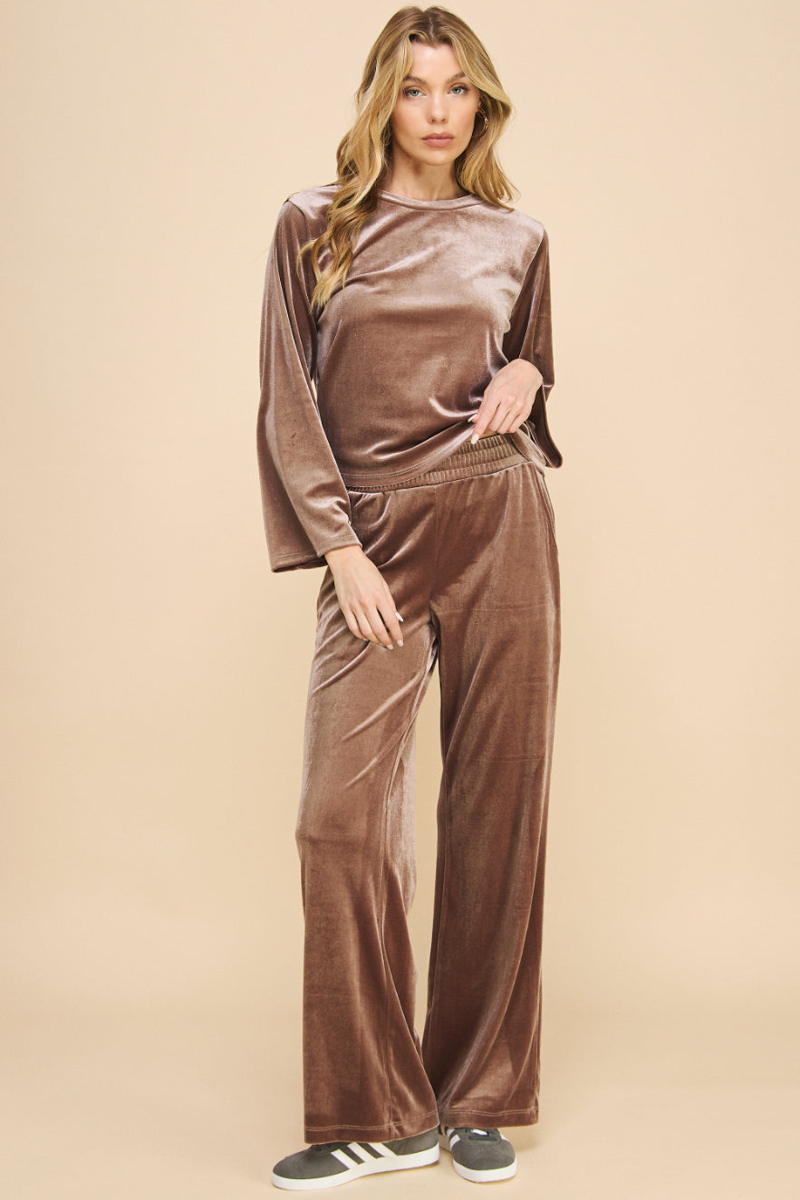 Glaring Velvet Blouse