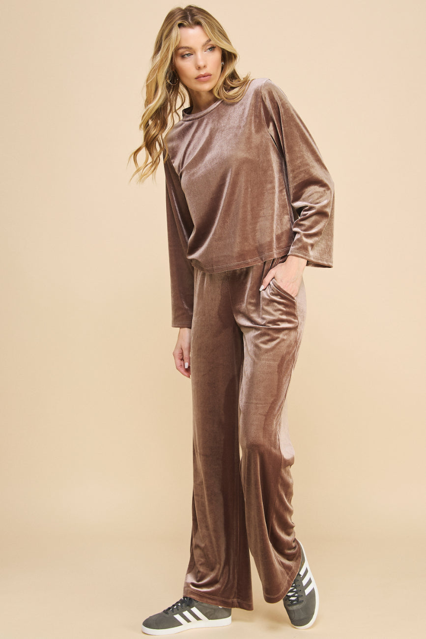 Glaring Velvet Blouse