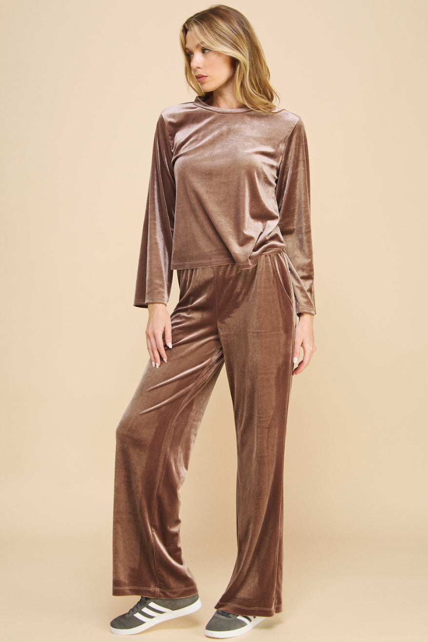 Glaring Velvet Blouse