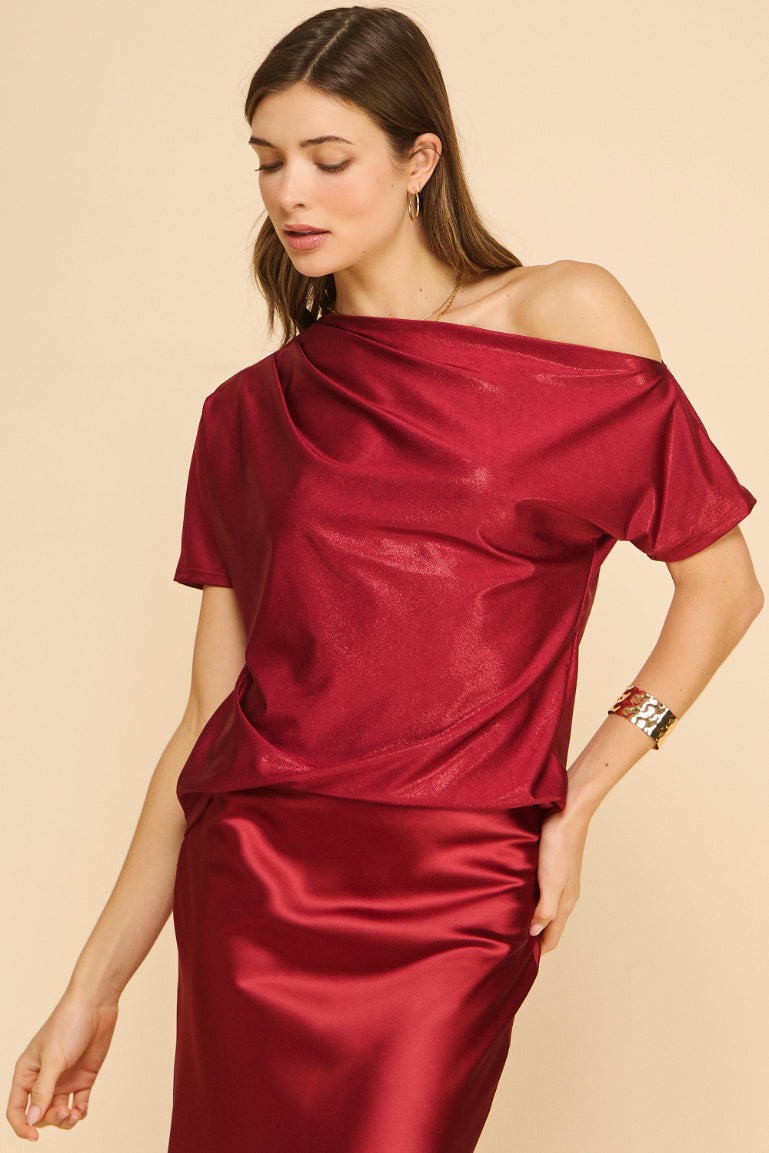 Allure One Shoulder Top