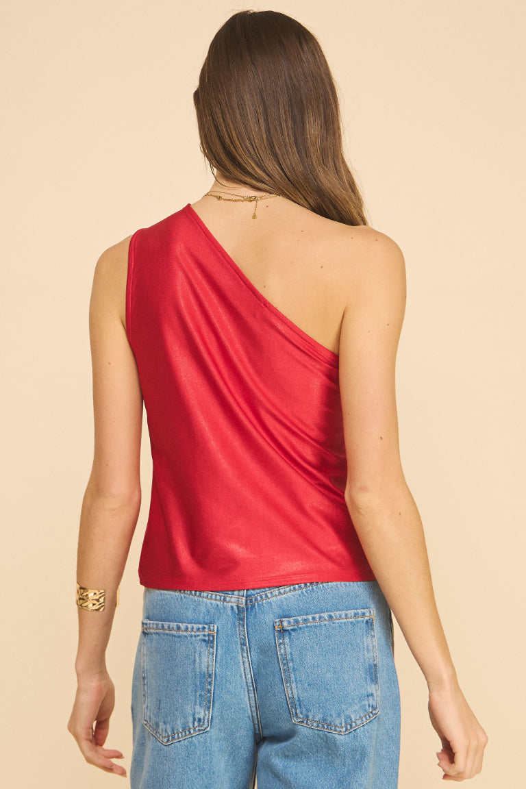 Areum One Shoulder Top