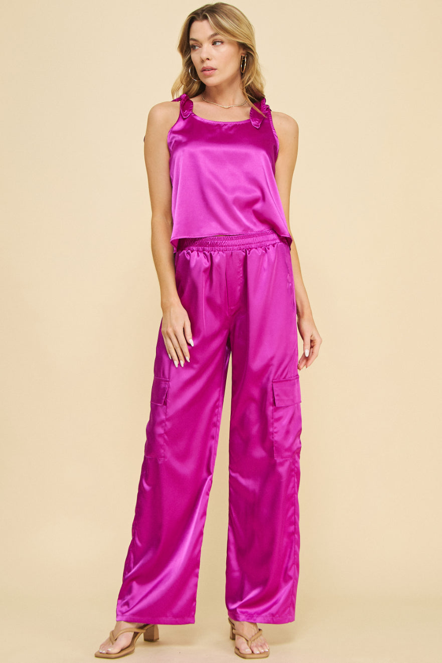 Lovely Shoulder Knot Top