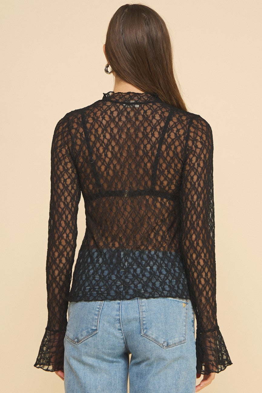 Amelie Lace Top