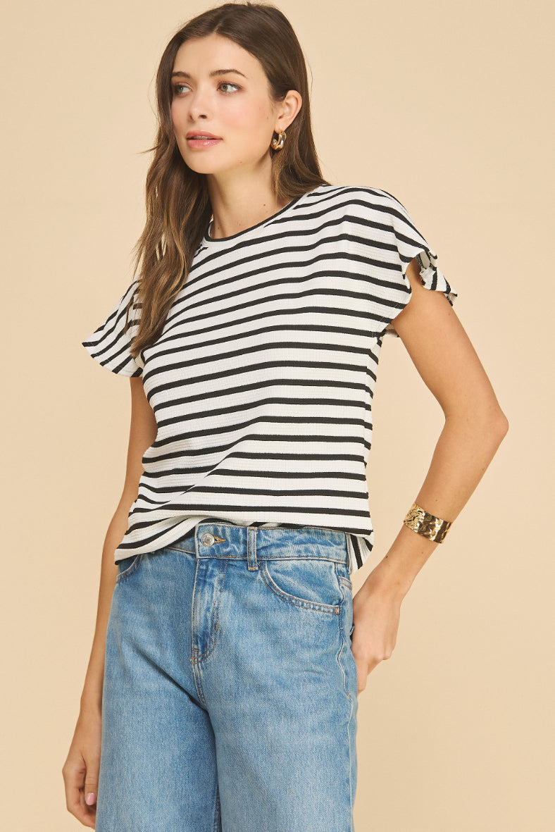 Striped Maine Top