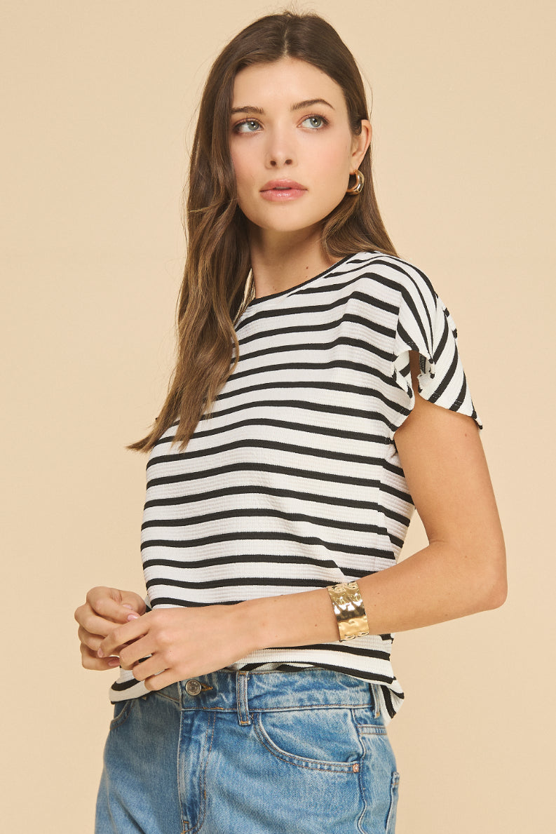 Striped Maine Top
