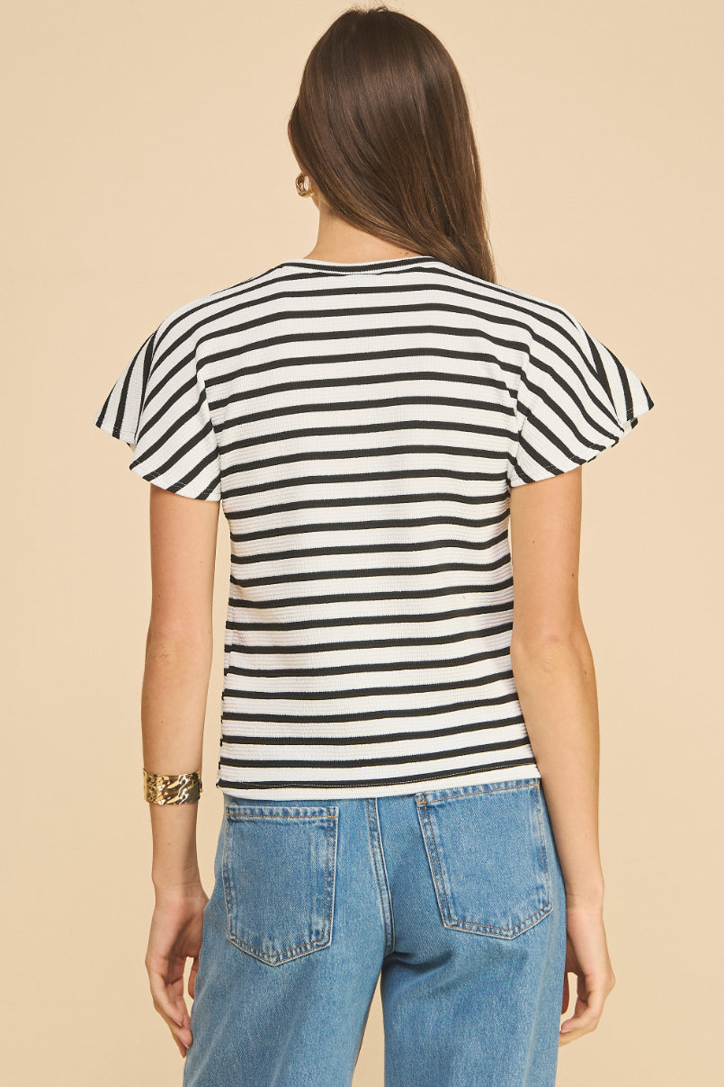 Striped Maine Top