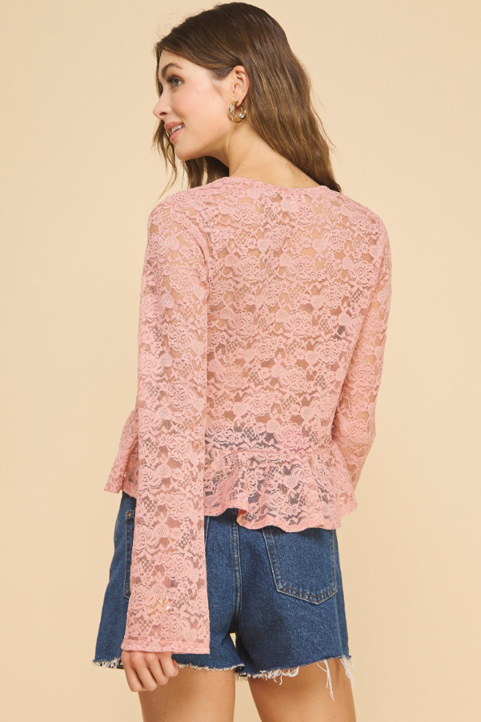 Grazia Front Tie Top