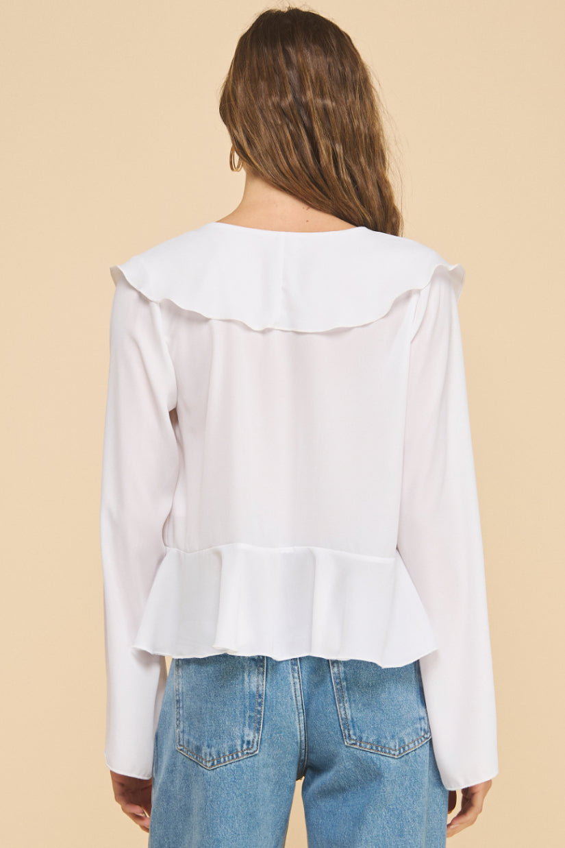 Willow Ruffled Top