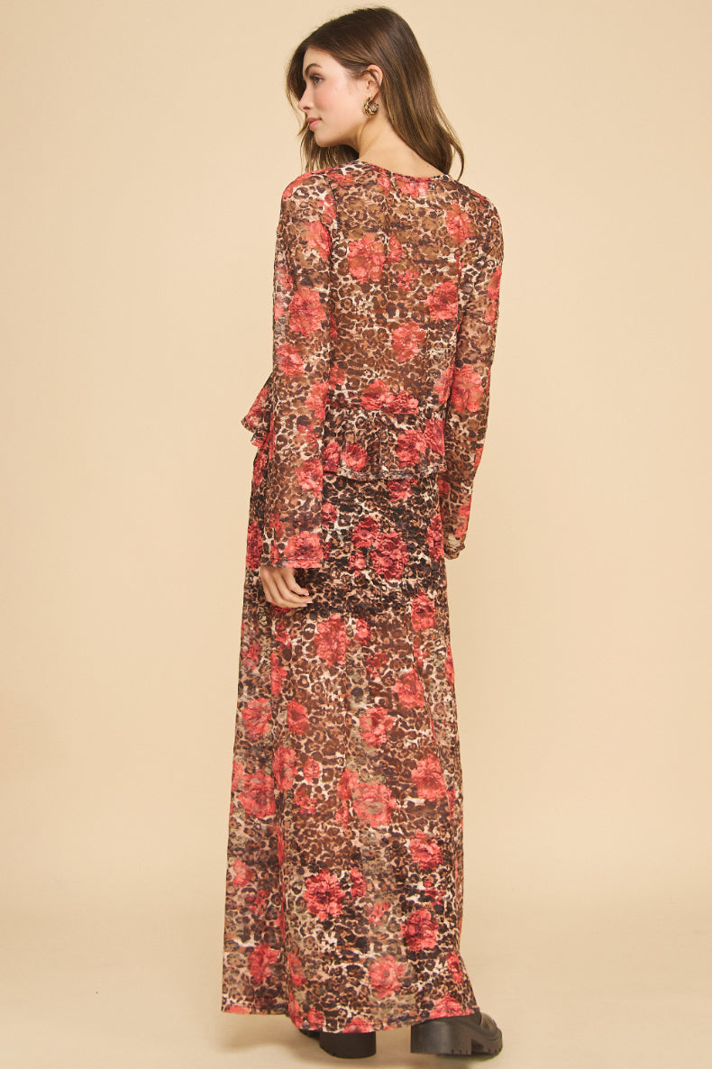 Yellowstone Lace Maxi Skirt