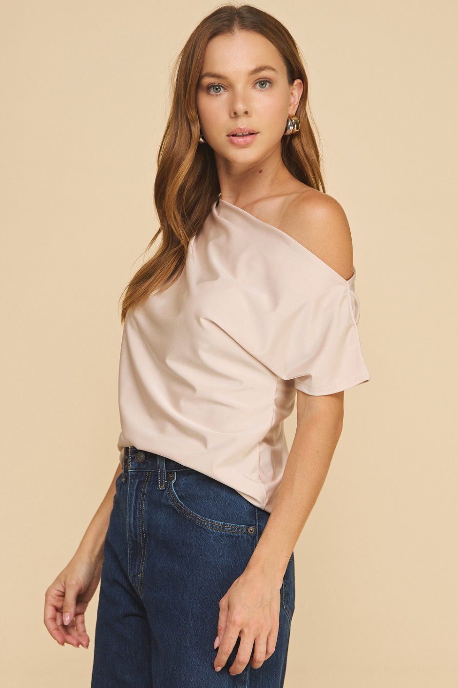 Allure One Shoulder Top