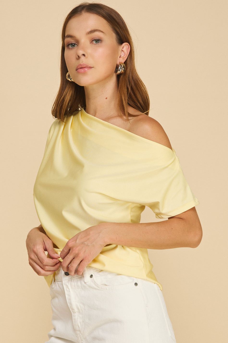 Allure One Shoulder Top