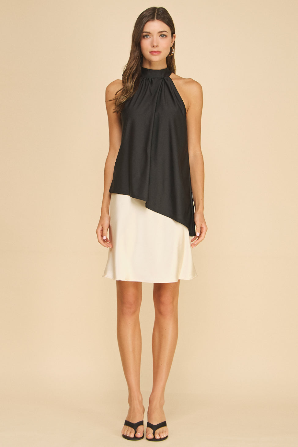 Avira Knit Shiny Blouse