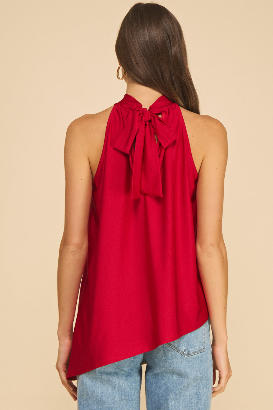 Avira Knit Shiny Blouse
