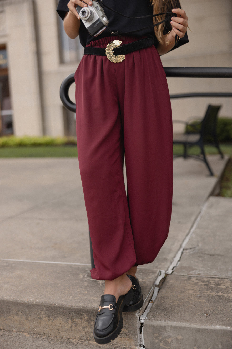 Harem Chiffon Pants
