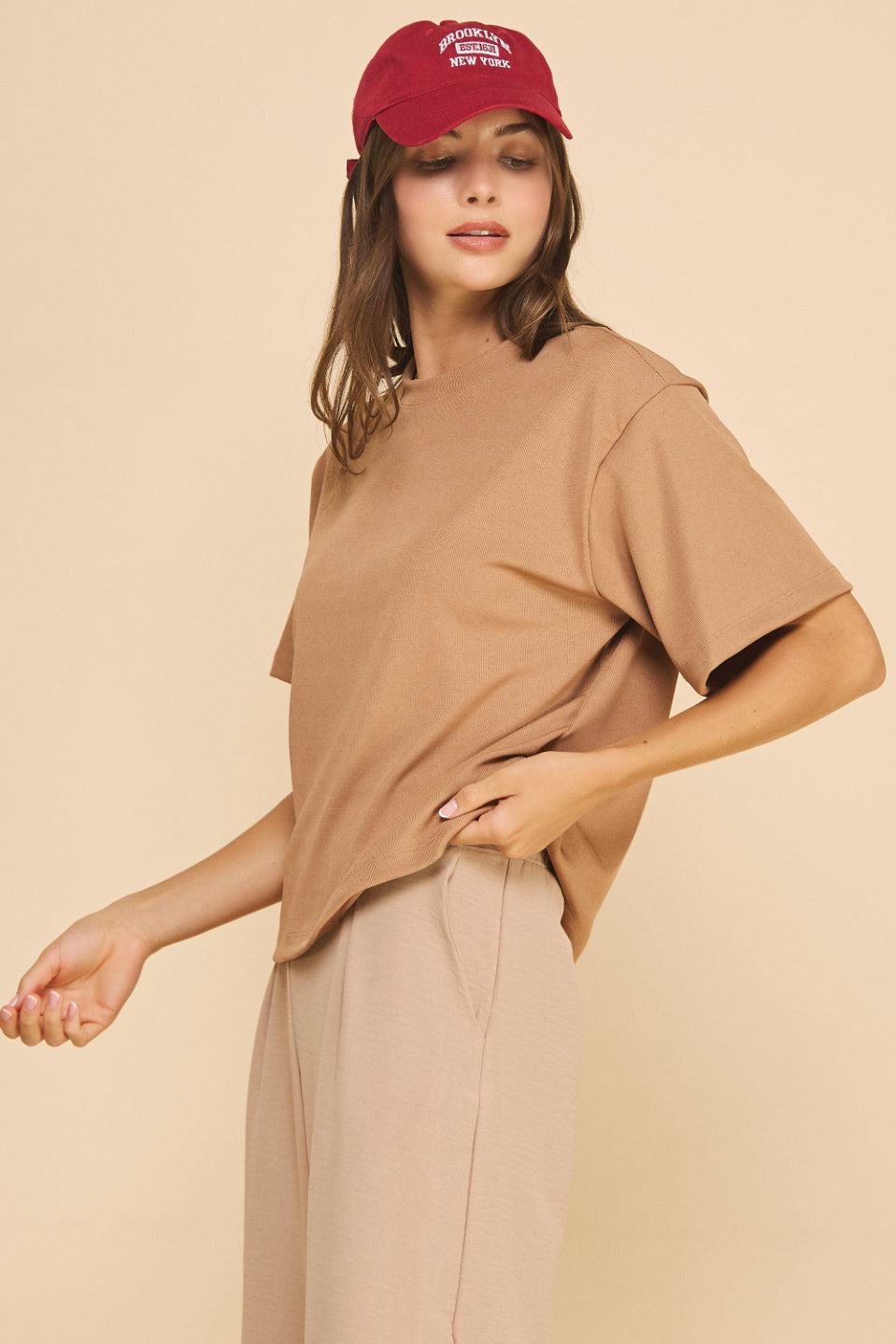 Boxy Rib T-shirt