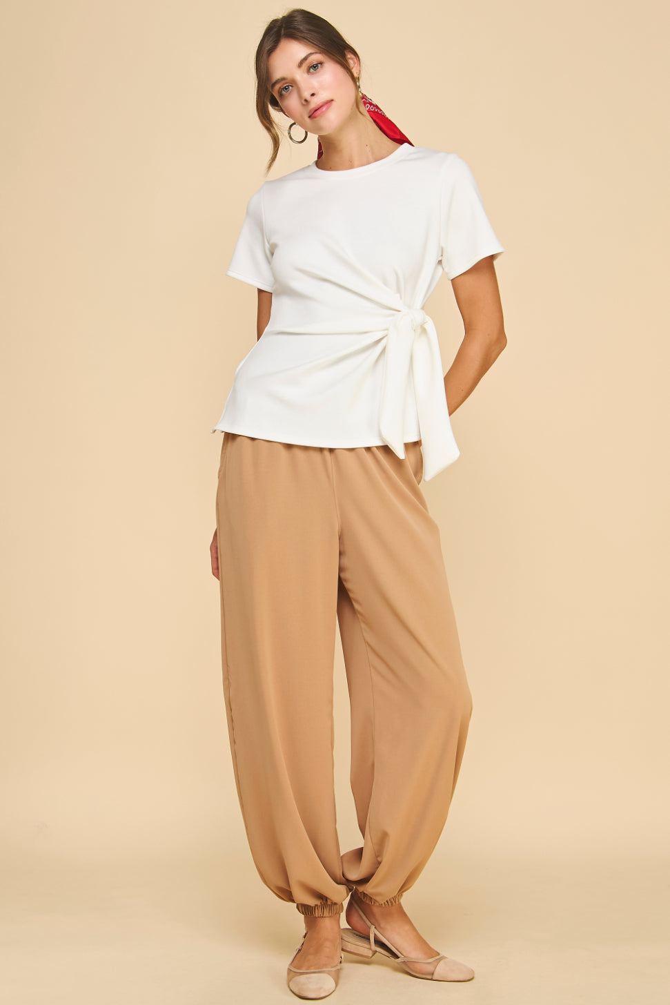 Areum Modal Knot Top