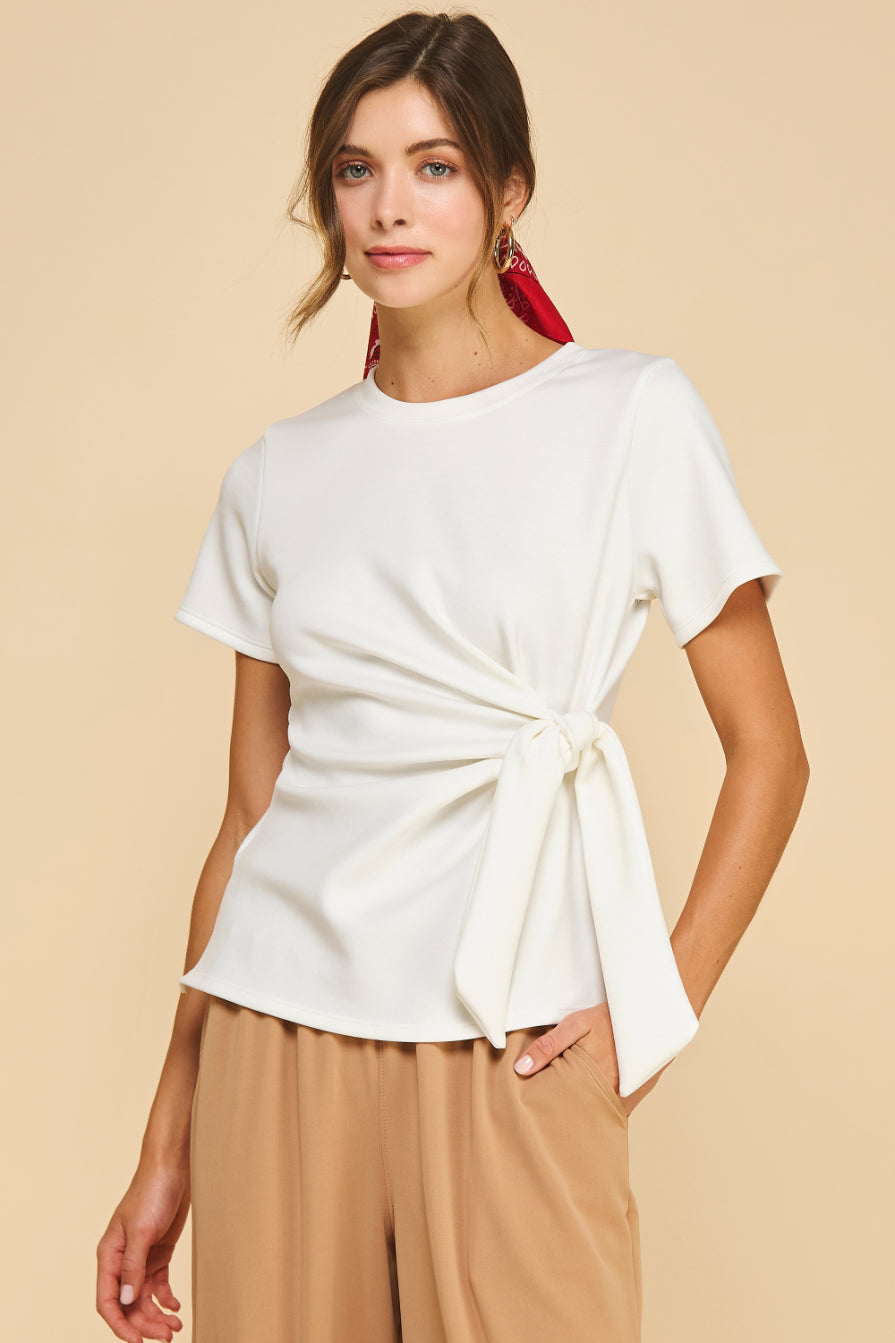 Areum Modal Knot Top