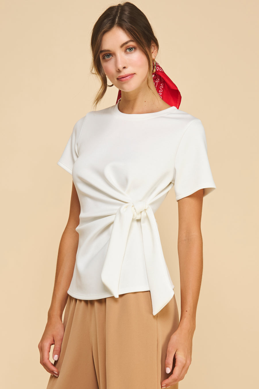 Areum Modal Knot Top