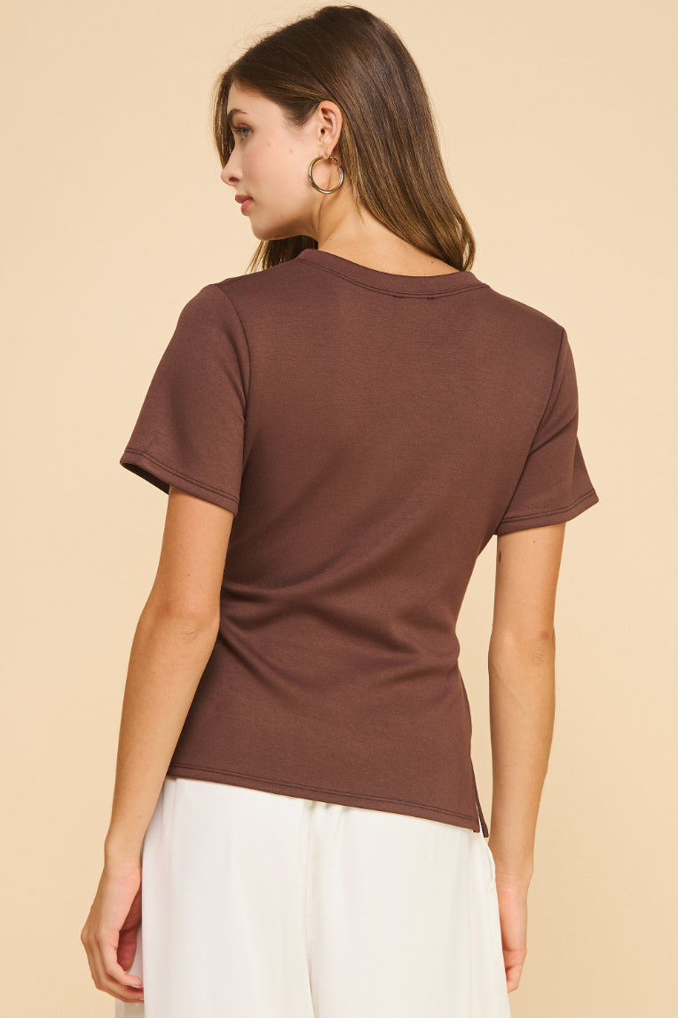 Areum Modal Knot Top