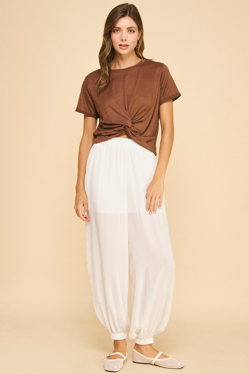 Harem Chiffon Pants