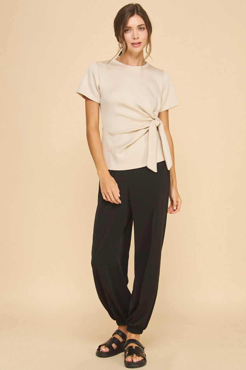 Areum Modal Knot Top