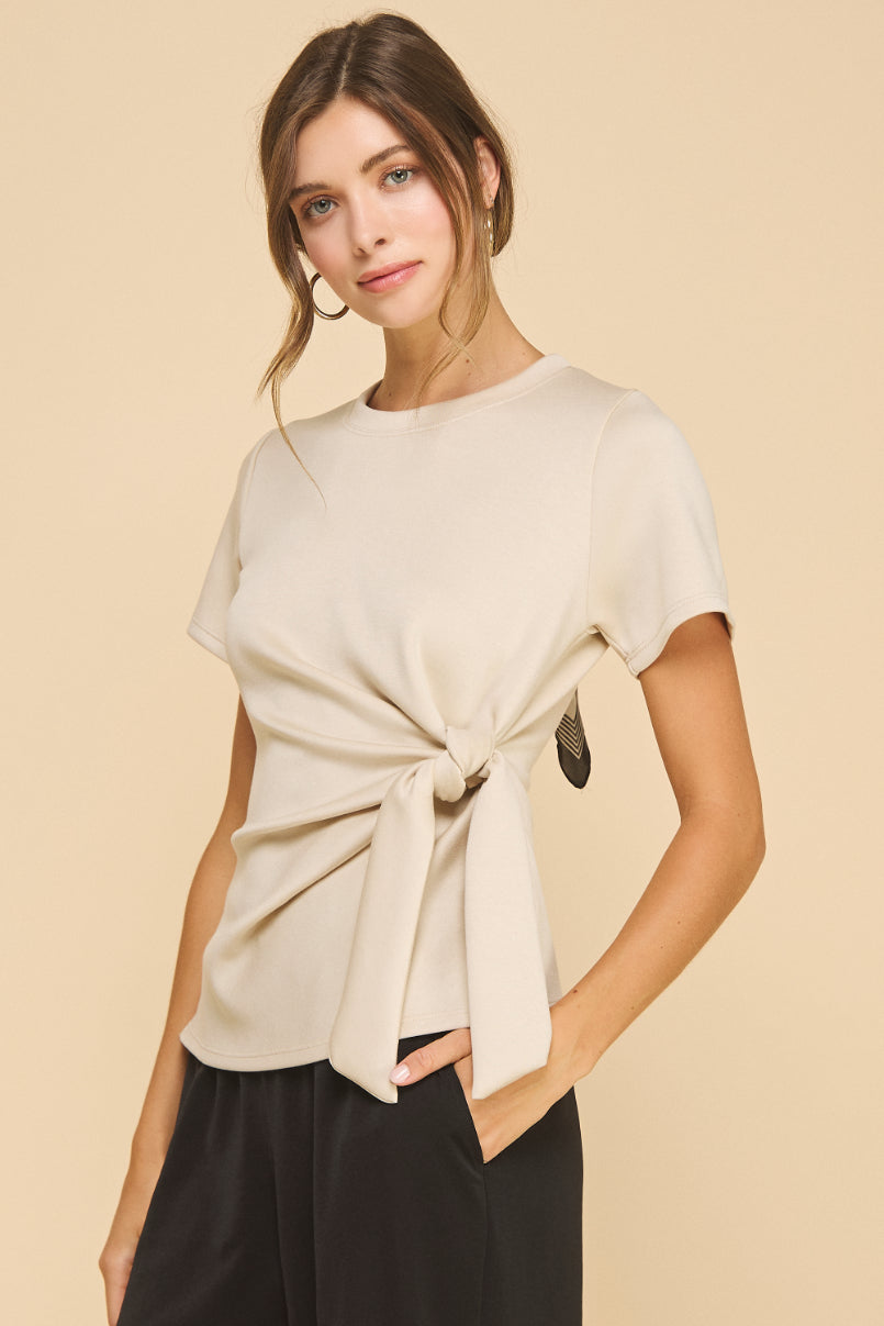 Areum Modal Knot Top