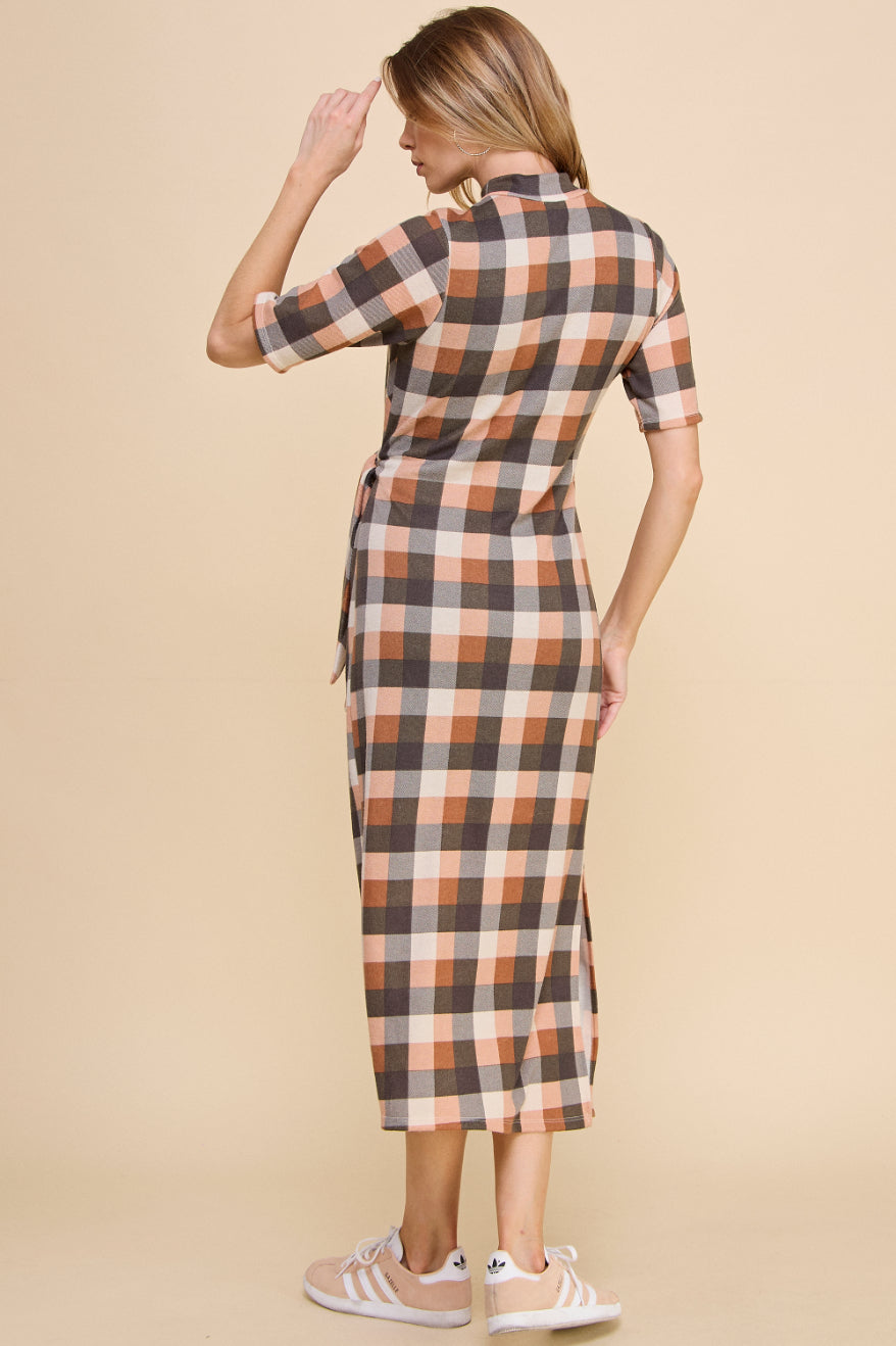 Anastasia Checkered Dress