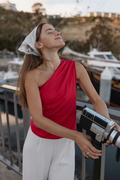 Areum One Shoulder Top