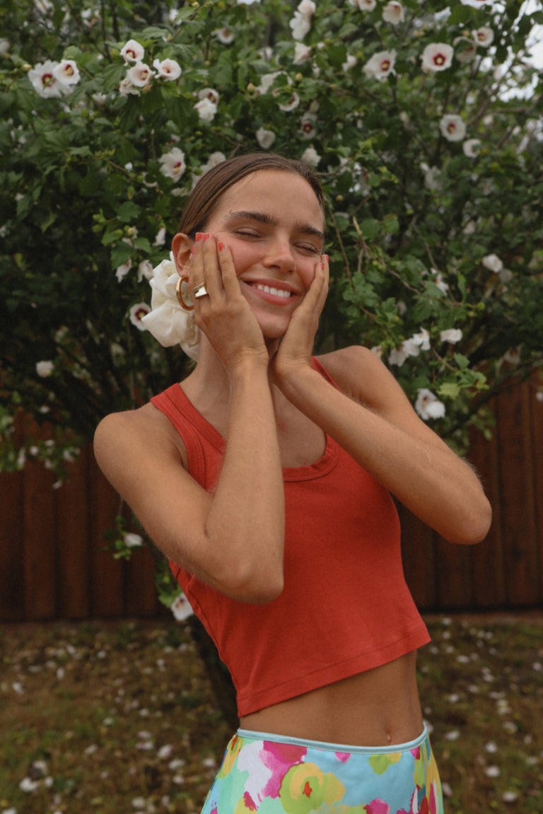 Avil Cropped Tank Top