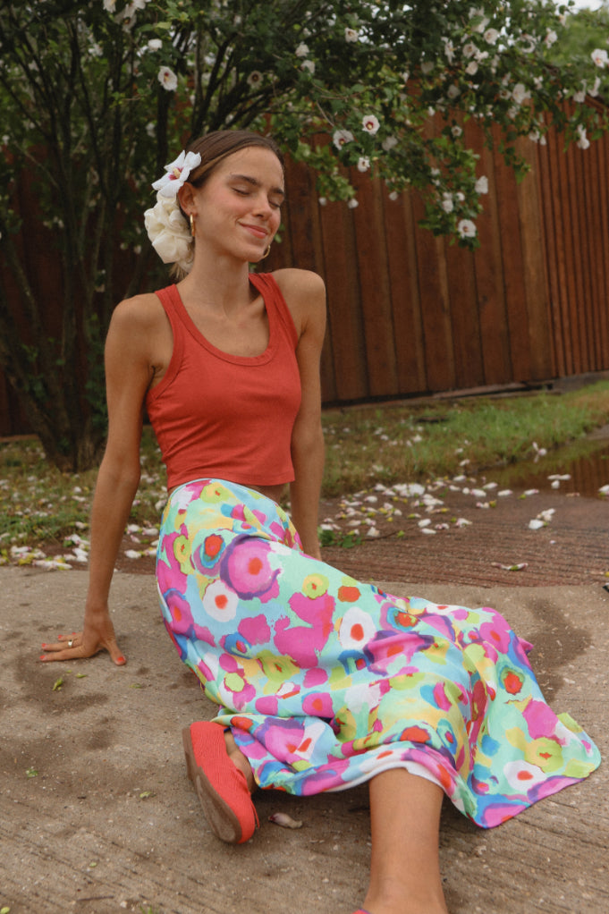 Avil Cropped Tank Top