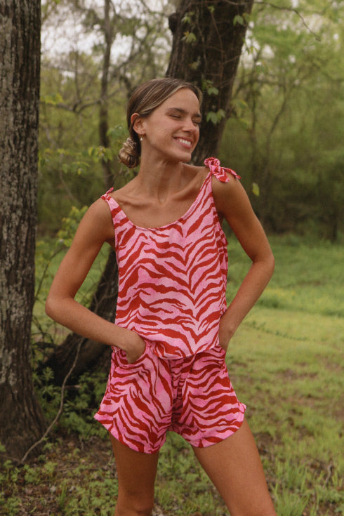 Lovely Shoulder Knot Top