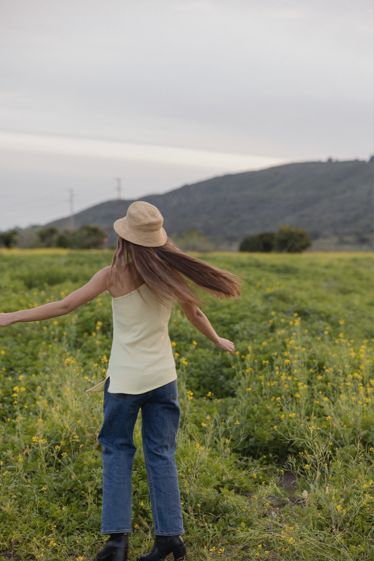 Rhode One Shoulder Rib Top