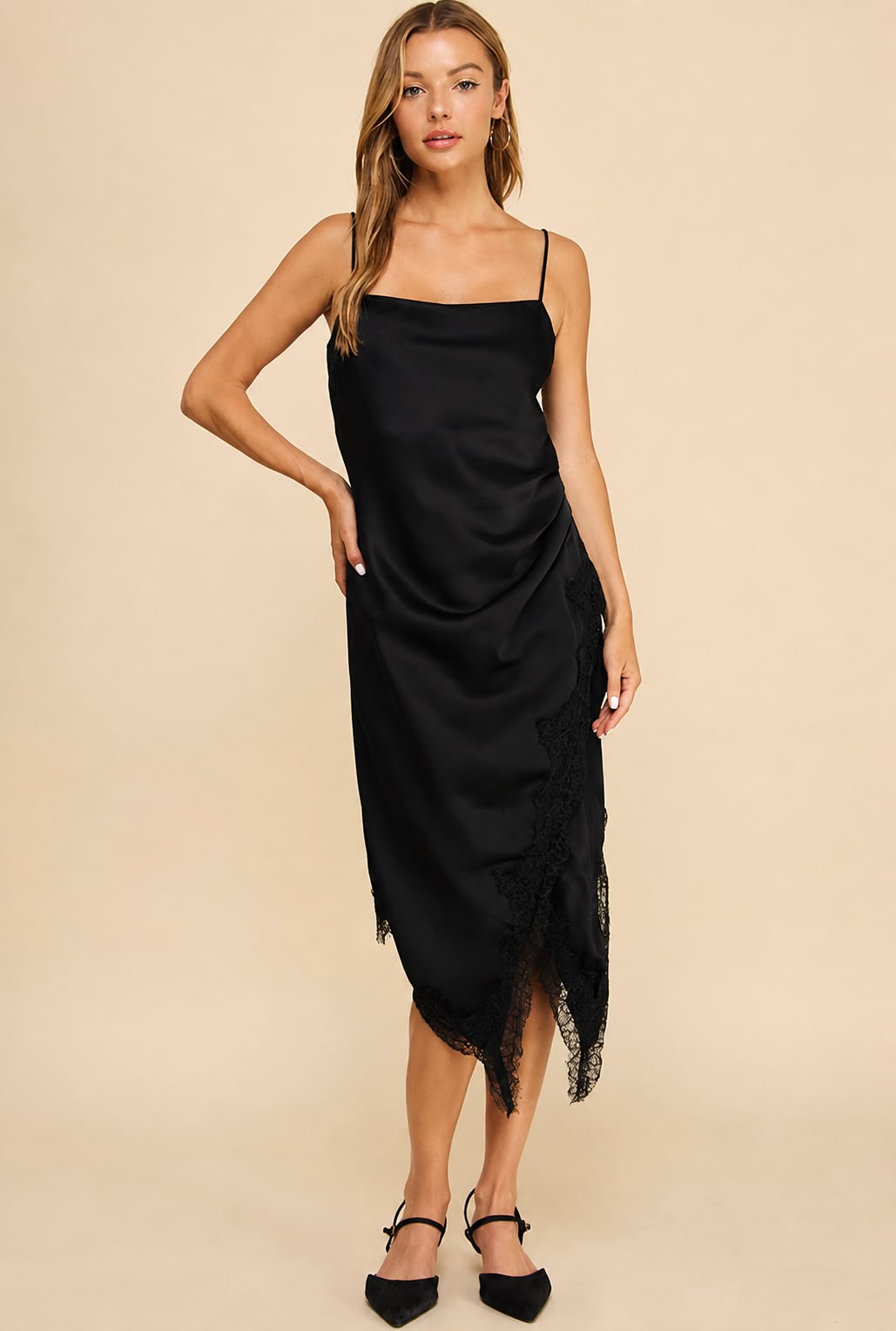 Etoile Lace Slip Dress