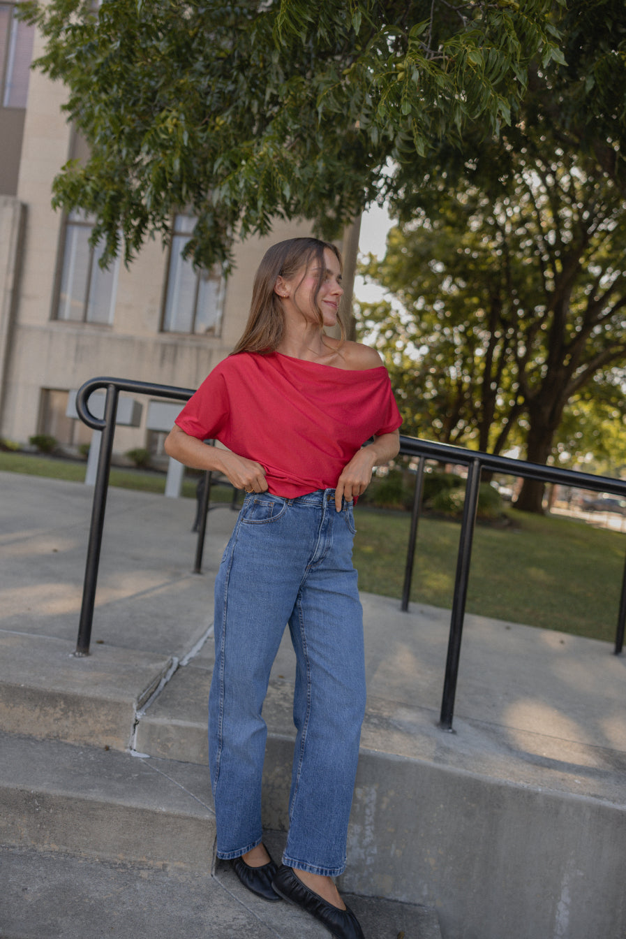 Allure One Shoulder Top