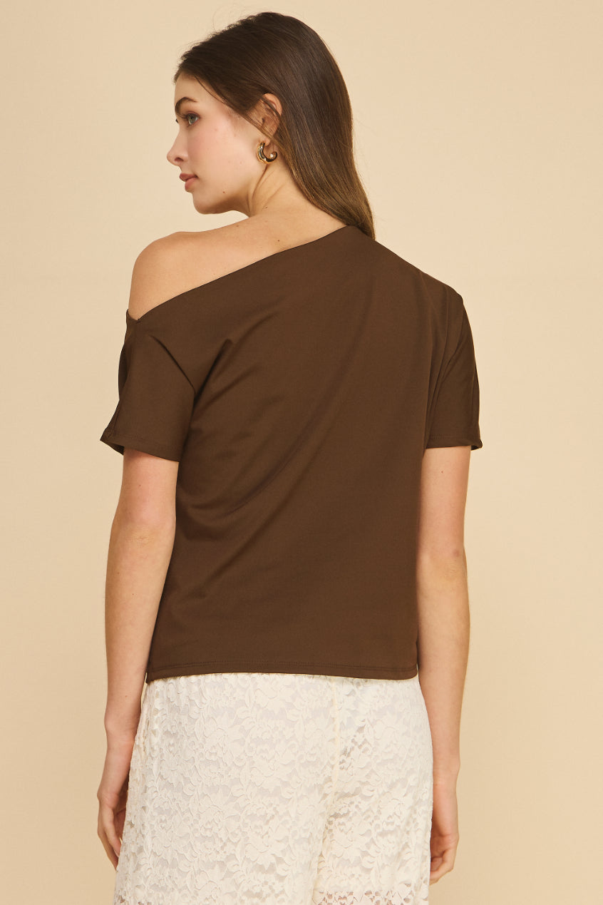 Liora One Shoulder Top