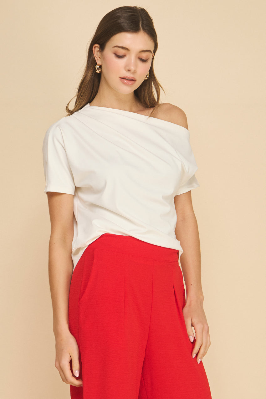 Liora One Shoulder Top