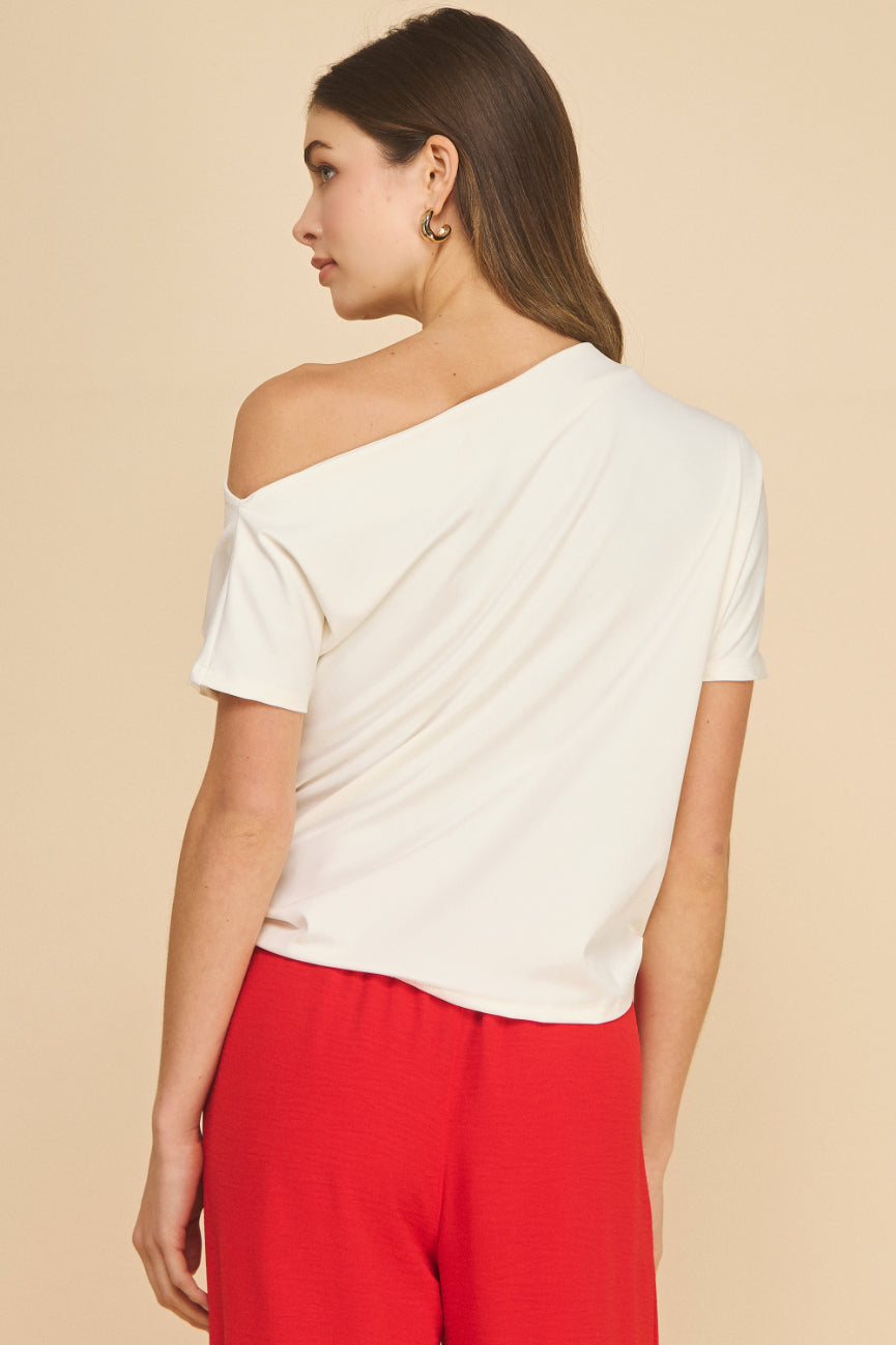 Liora One Shoulder Top