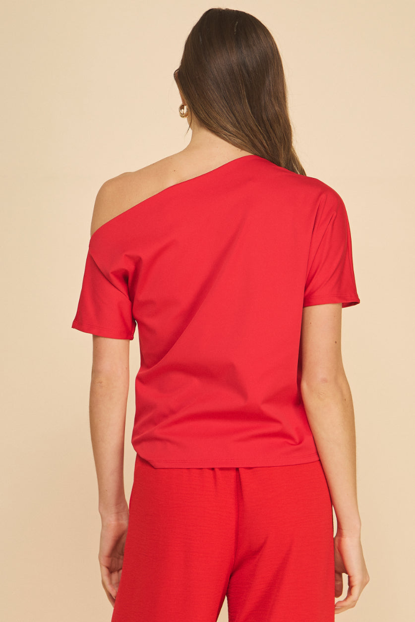 Liora One Shoulder Top