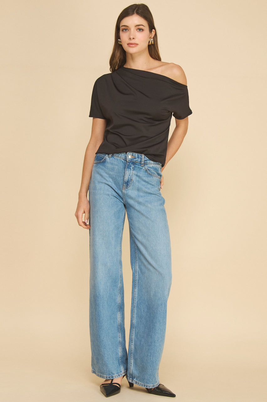 Liora One Shoulder Top