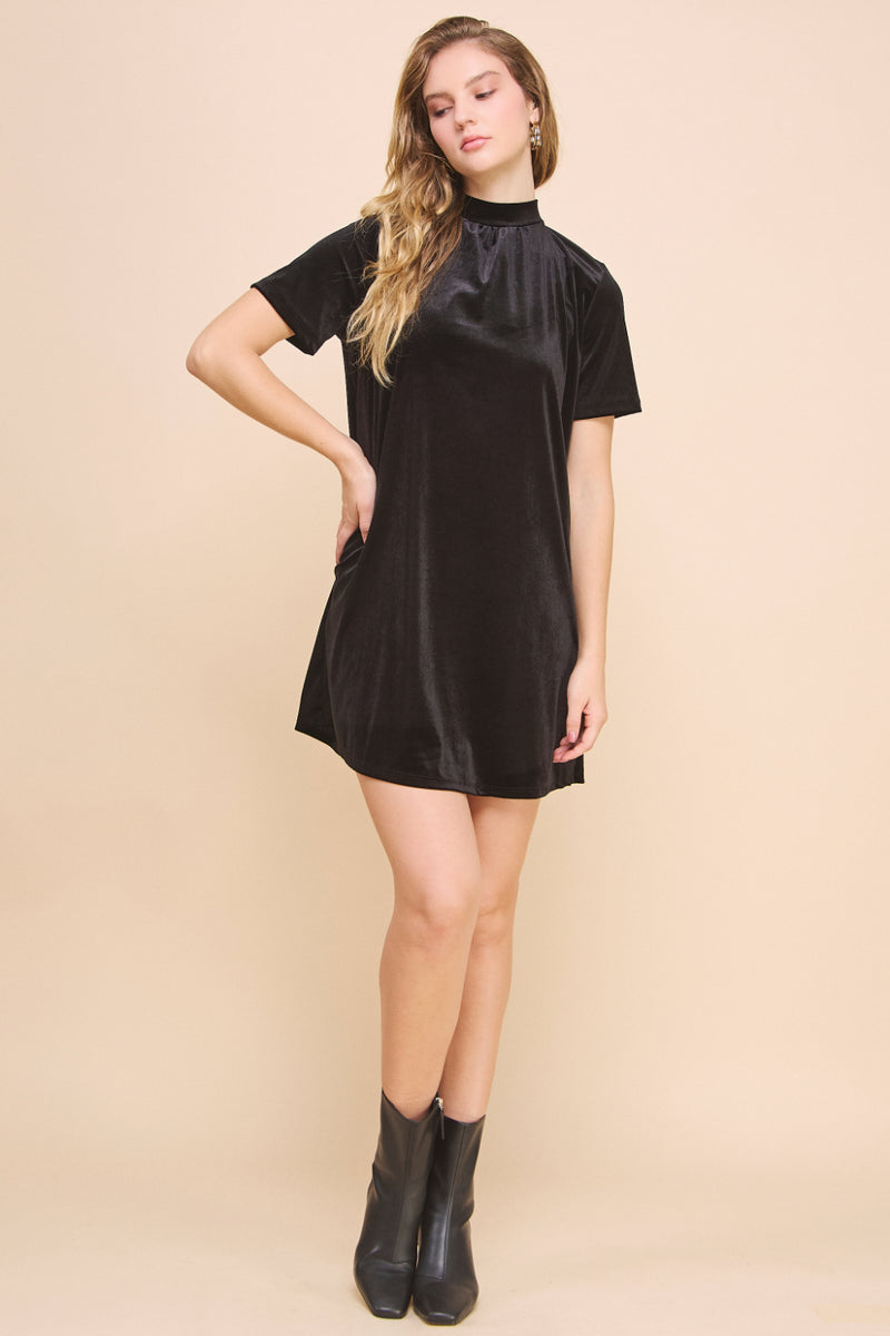 Natalie Velvet Dress