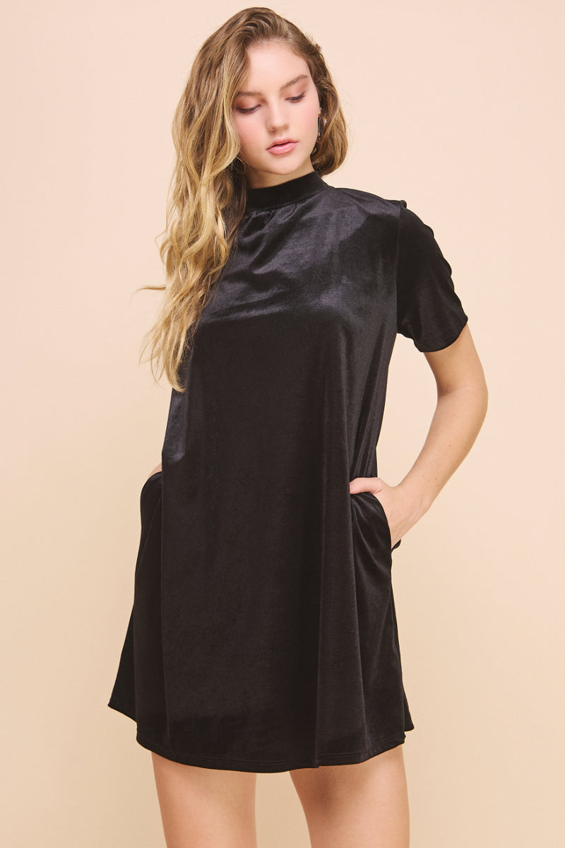 Natalie Velvet Dress