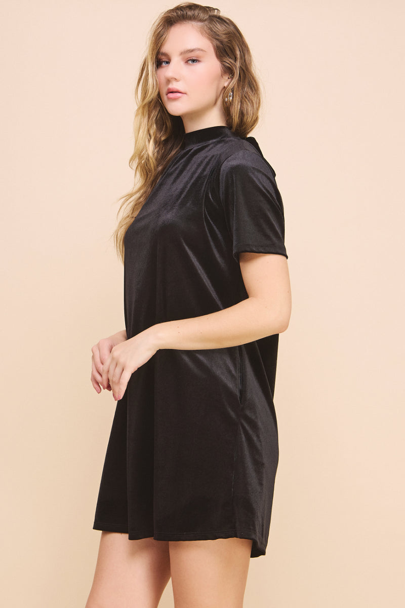 Natalie Velvet Dress