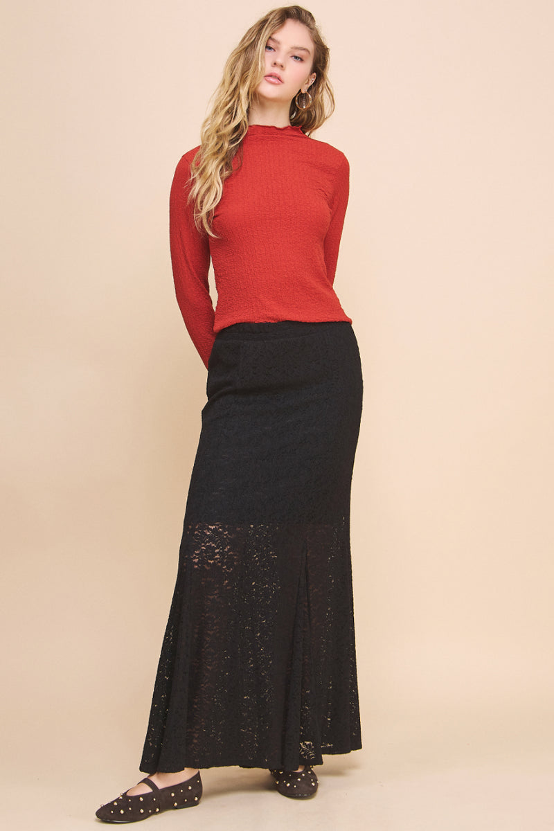 Lace Maxi Skirt