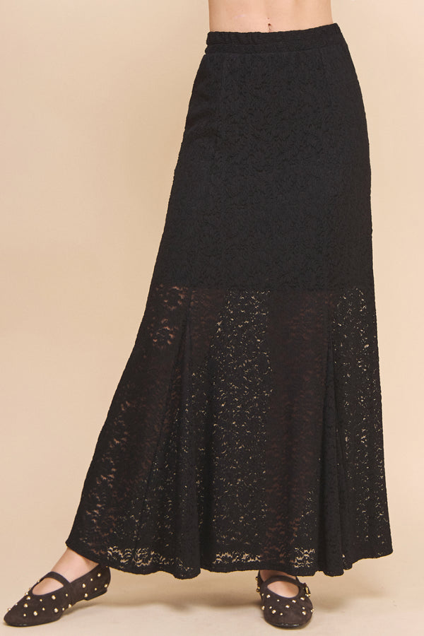 Lace Maxi Skirt