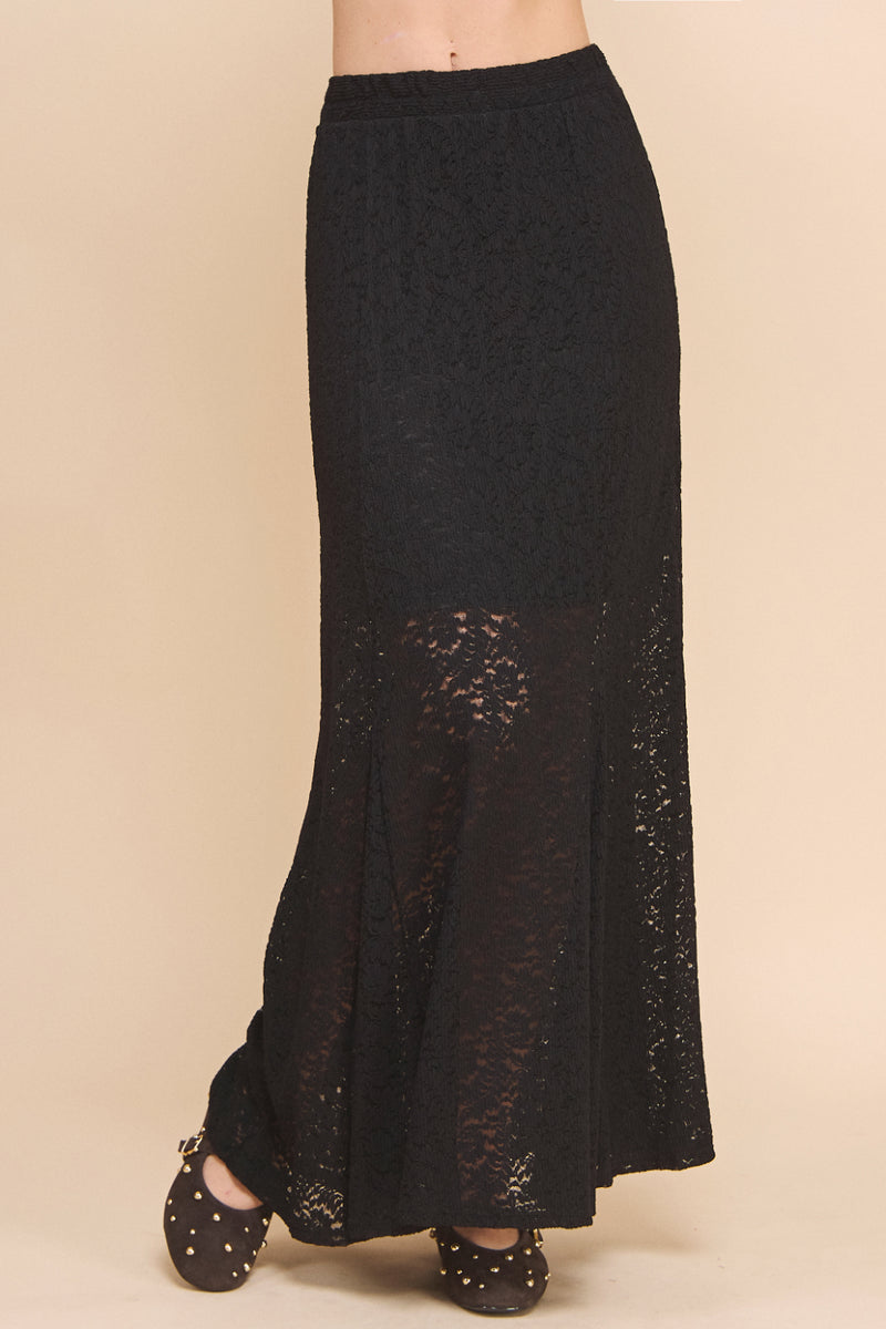 Lace Maxi Skirt