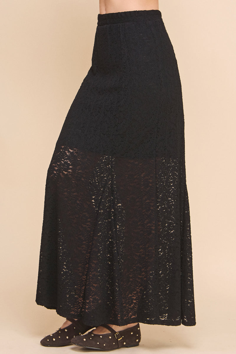 Lace Maxi Skirt